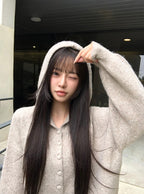 Hooded Knit Cardigan 連帽針織開襟衫 [dpk500] 2