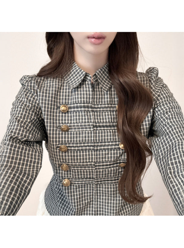 Check Napoleon Shirt 格紋拿破崙襯衫 [pp306] — 2