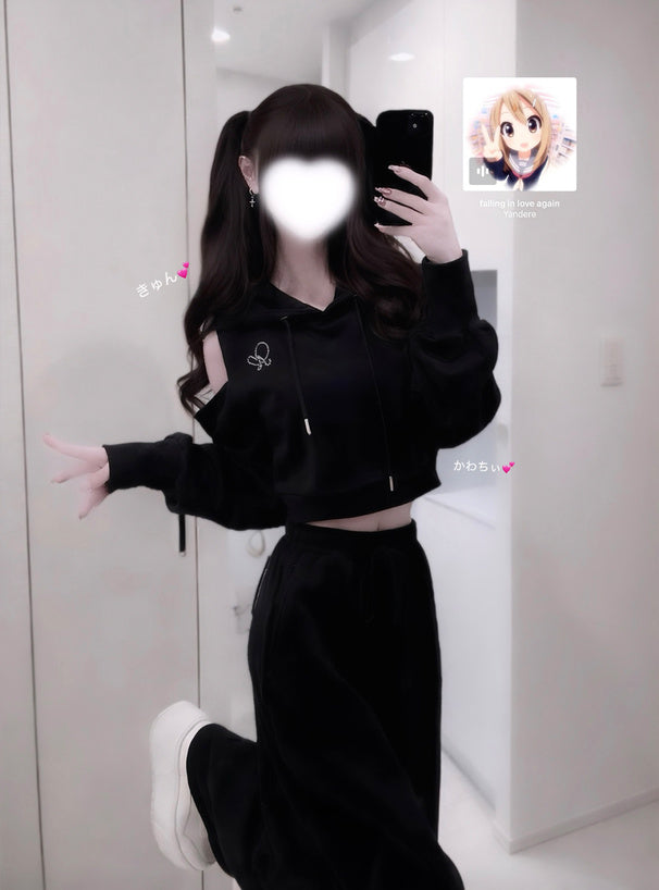 Barrel Leg Sweatpants 桶型運動長褲 [ru1832] – 2