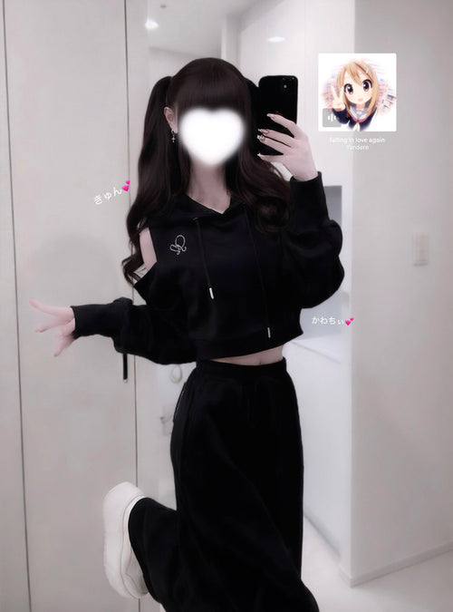 Barrel Leg Sweatpants 桶型運動長褲 [ru1832] – 2