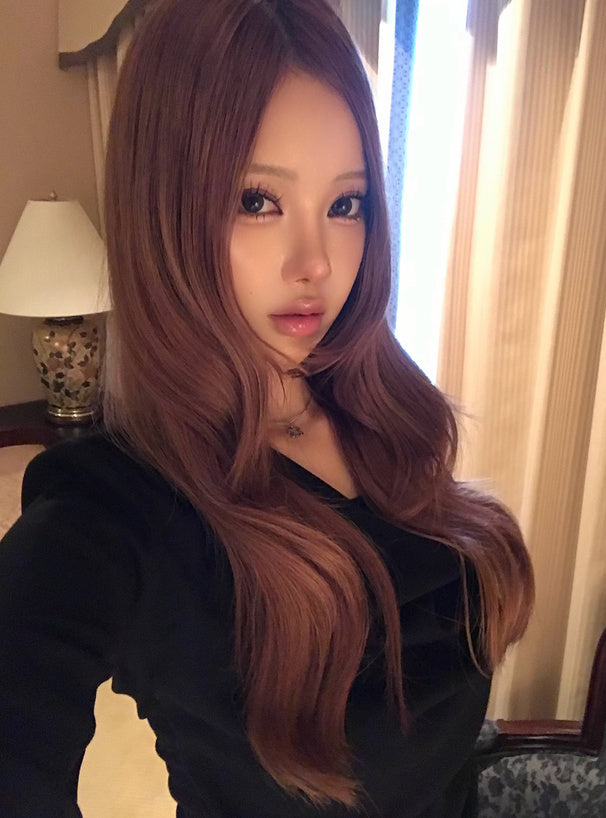 Halter Neck Layered Look Drape Top 掛頸假兩件垂墜上衣 [ru1997] — 2