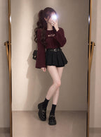 Cutout Ribbon Knit Top 鏤空蝴蝶結針織上衣 [gf111] 3
