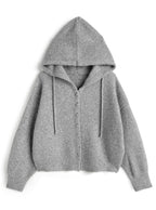 Hooded Knit Cardigan 連帽針織開襟衫 [dpk500] 4