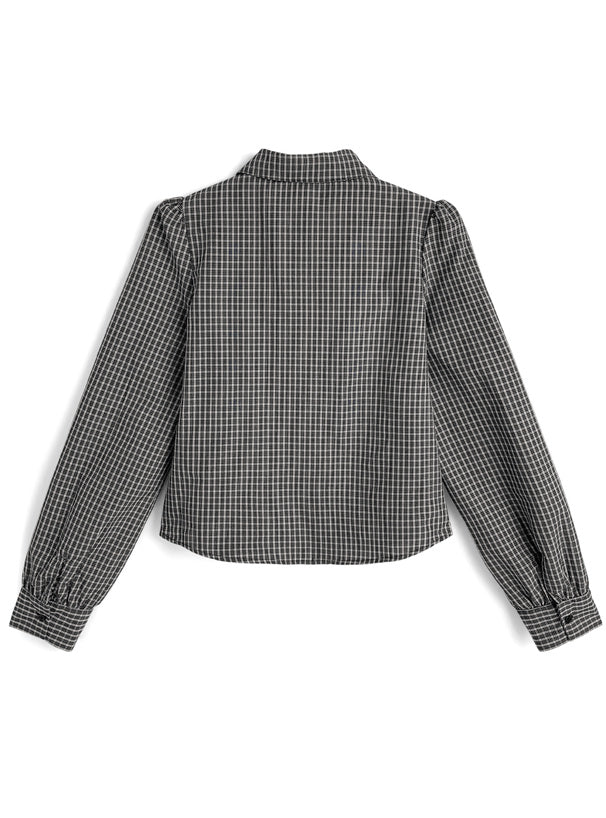 Check Napoleon Shirt 格紋拿破崙襯衫 [pp306] — 4