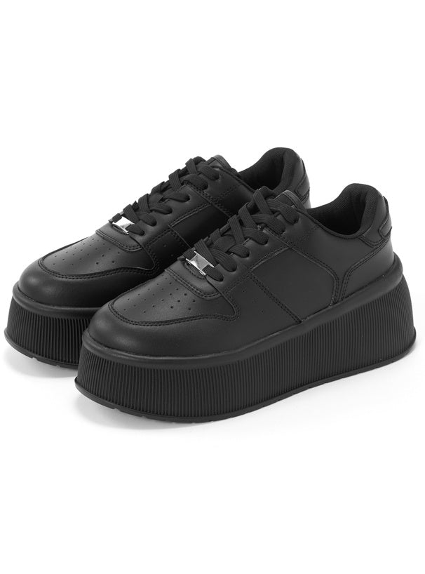 Buckle Platform Sneakers 扣環厚底運動鞋 [zr1182] – 4