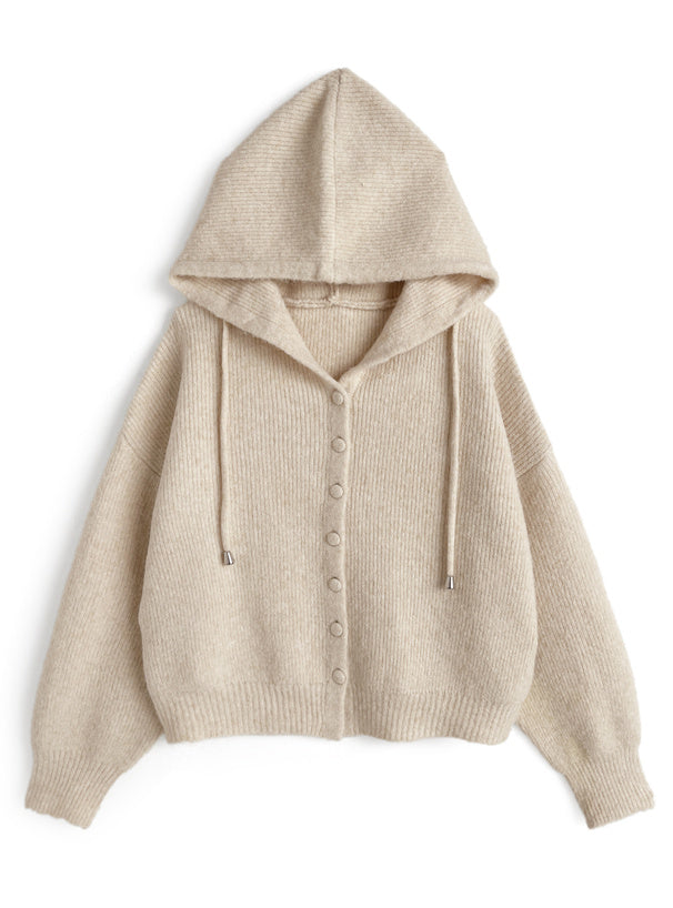 Hooded Knit Cardigan 連帽針織開襟衫 [dpk500] 5