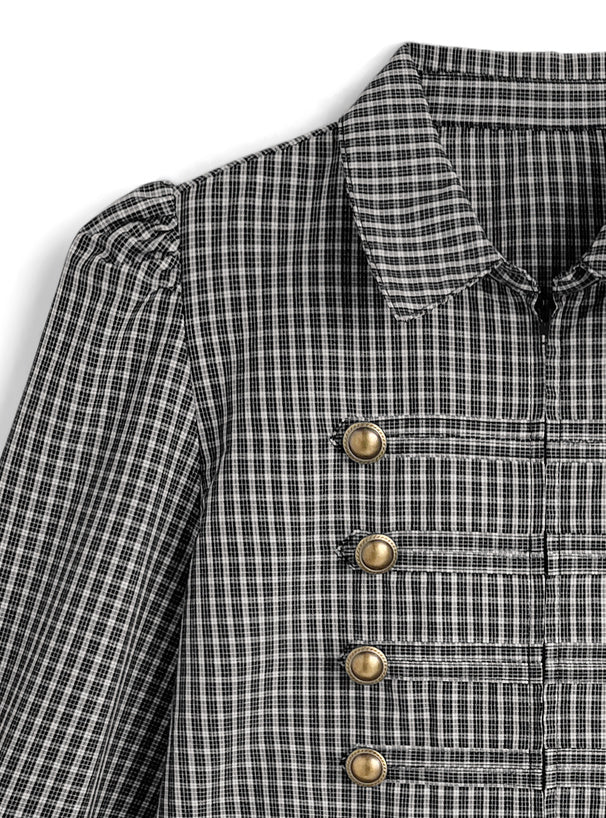 Check Napoleon Shirt 格紋拿破崙襯衫 [pp306] — 5