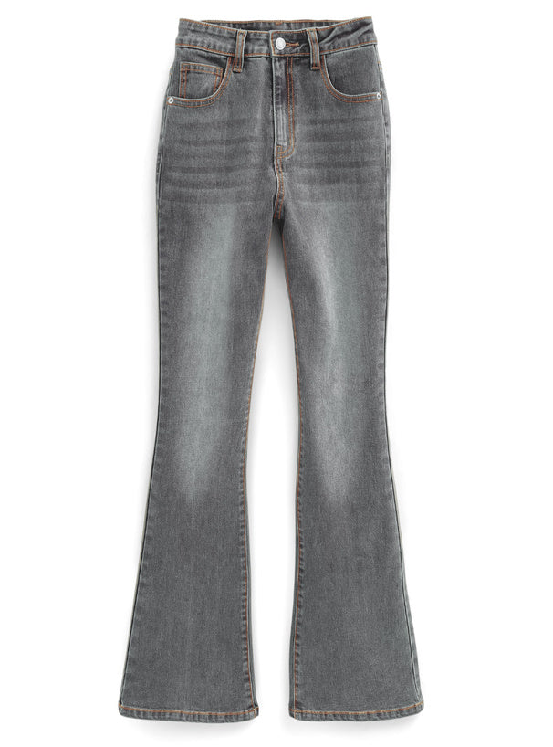 Semi-Flare Denim Pants 微喇叭牛仔褲 [cu508] — 6