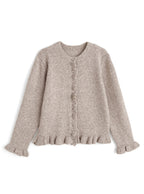 Ruffle Knit Cardigan 荷葉邊針織開襟外套 [fo2399] — 6
