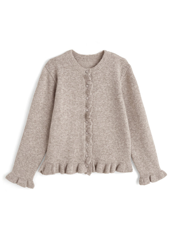 Ruffle Knit Cardigan 荷葉邊針織開襟外套 [fo2399] — 6