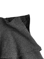 ai336 Herringbone Tiered Frill Mini Skirt 人字紋層次荷葉邊迷你裙 7