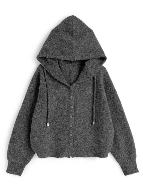 Hooded Knit Cardigan 連帽針織開襟衫 [dpk500] 7