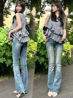 Semi-Flare Denim Pants 微喇叭牛仔褲 [cu508] — 8