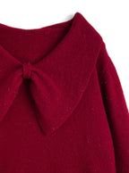 Big Bow Collar Glitter Knit Top 大蝴蝶結領亮蔥針織上衣 [ac2777] 9