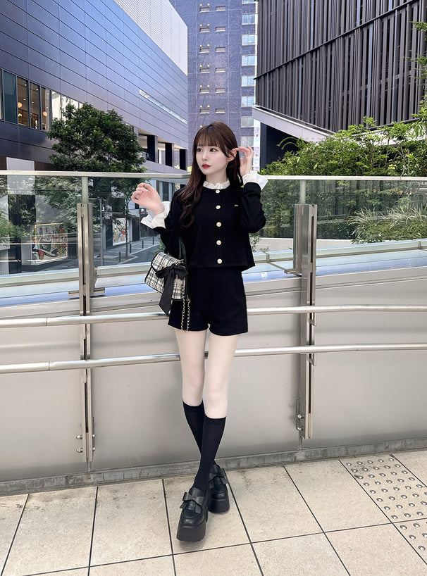 GRL ai175 Compact Stretch Shorts Black 黑色 9