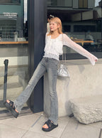 Semi-Flare Denim Pants 微喇叭牛仔褲 [cu508] — 9