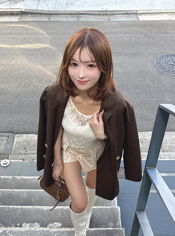 al275 Double-Breasted Tailored Blazer 雙排鈕扣西裝外套 — 10