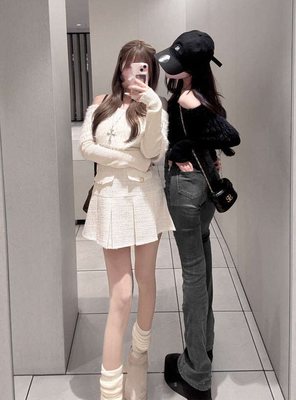 Semi-Flare Denim Pants 微喇叭牛仔褲 [cu508] — 10