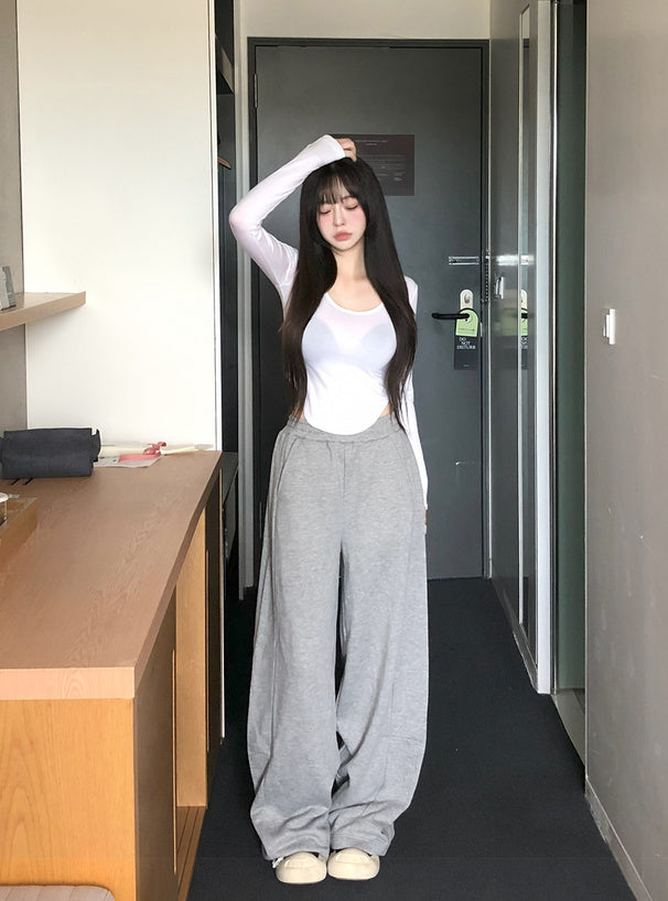 Barrel Leg Sweatpants 桶型運動長褲 [ru1832] – 10