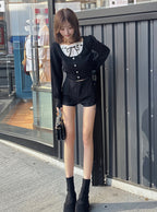 Suede Platform Boots 麂皮厚底短靴 [zr1140]