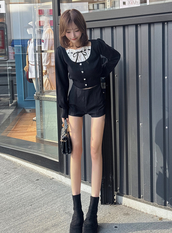 Suede Platform Boots 麂皮厚底短靴 [zr1140]