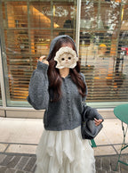 Hooded Knit Cardigan 連帽針織開襟衫 [dpk500] 11