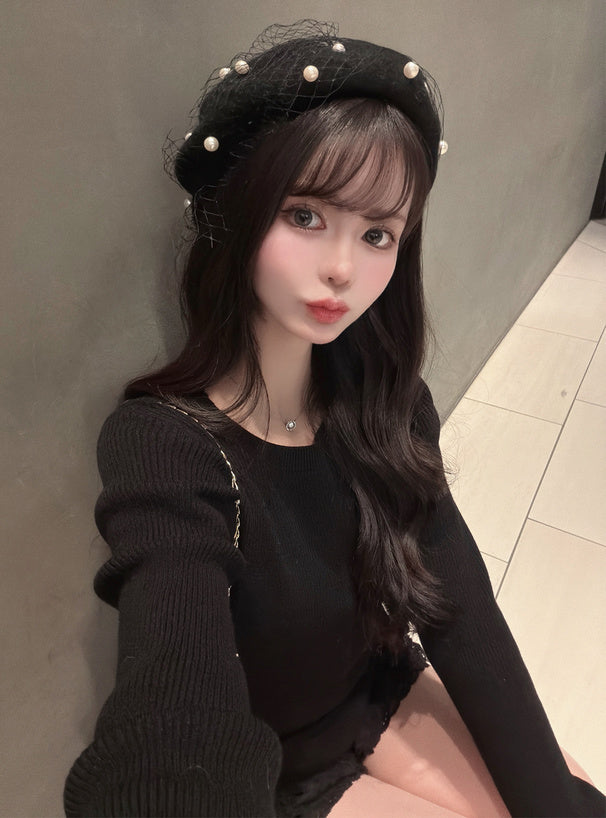 Ribbed Flare Sleeve Knit Top 羅紋喇叭袖針織上衣 [ai249] – image 12