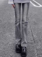 Semi-Flare Denim Pants 微喇叭牛仔褲 [cu508] — 12
