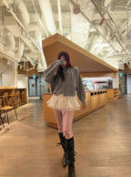 Hooded Knit Cardigan 連帽針織開襟衫 [dpk500] 12