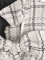 GRL gn649 Bow Tweed Check Jacket 蝴蝶結格紋斜紋軟呢風外套 12