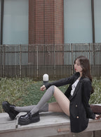 al275 Double-Breasted Tailored Blazer 雙排鈕扣西裝外套 — 13