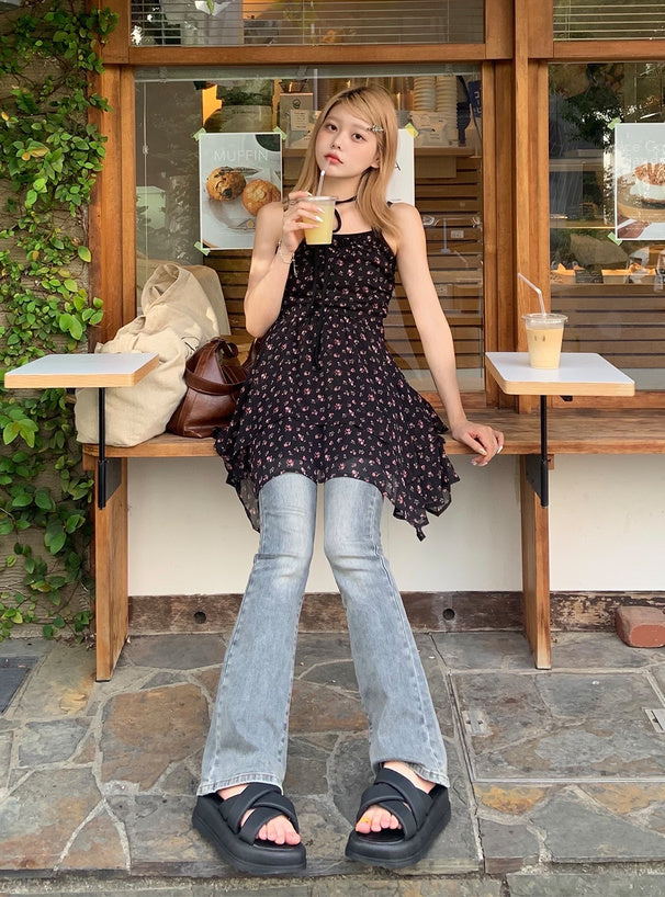 Semi-Flare Denim Pants 微喇叭牛仔褲 [cu508] — 13