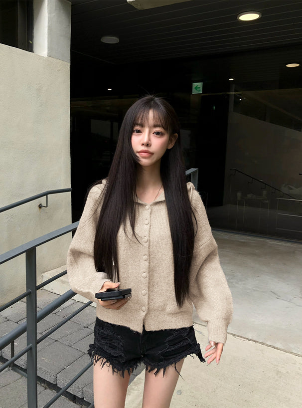 Hooded Knit Cardigan 連帽針織開襟衫 [dpk500] 13