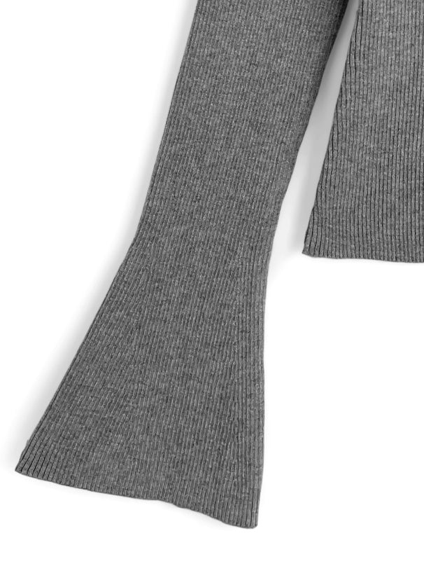 Ribbed Flare Sleeve Knit Top 羅紋喇叭袖針織上衣 [ai249] – image 15