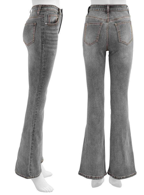 Semi-Flare Denim Pants 微喇叭牛仔褲 [cu508] — 15