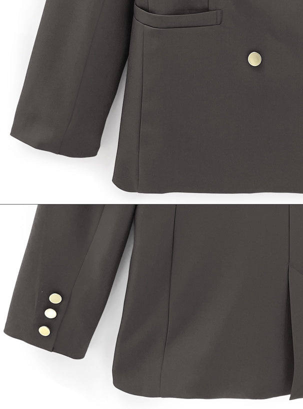 al275 Double-Breasted Tailored Blazer 雙排鈕扣西裝外套 — 17