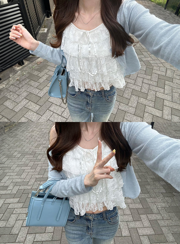 Cool-Touch Ribbed Cardigan 接觸涼感羅紋開襟外套