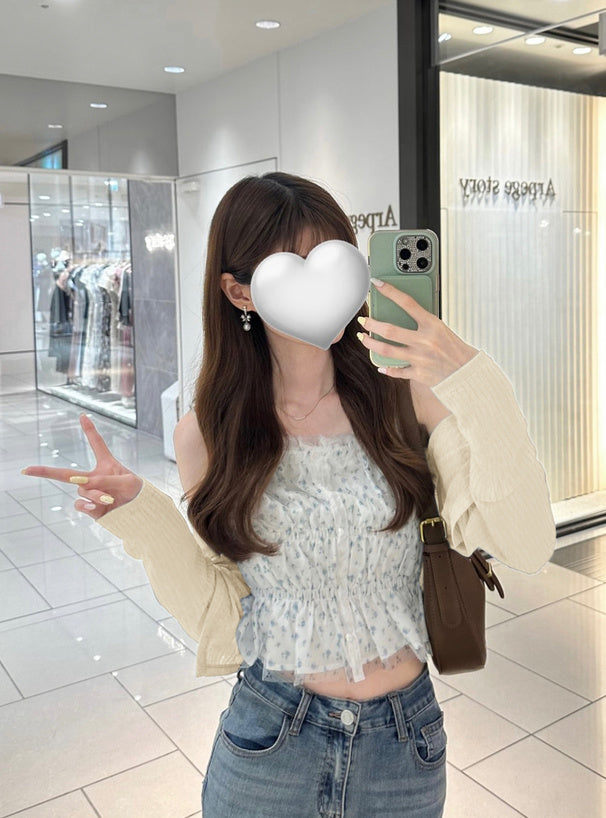 Cool-Touch Ribbed Cardigan 接觸涼感羅紋開襟外套