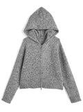 Double-Zip Knit Hoodie 雙拉鍊針織連帽外套 [ac2780] — 4