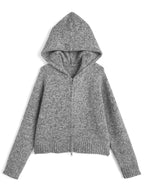 Double-Zip Knit Hoodie 雙拉鍊針織連帽外套 [ac2780] — 4