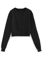 Cropped Knit Cardigan 短版針織開襟衫 [an1509] 4