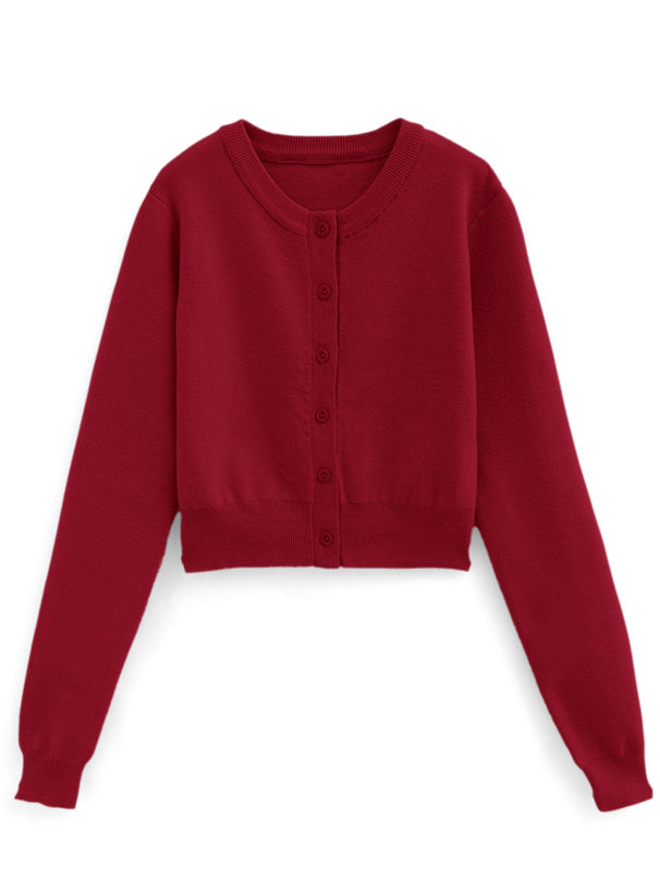 Cropped Knit Cardigan 短版針織開襟衫 [an1509] 5