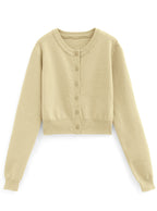 Cropped Knit Cardigan 短版針織開襟衫 [an1509] 7