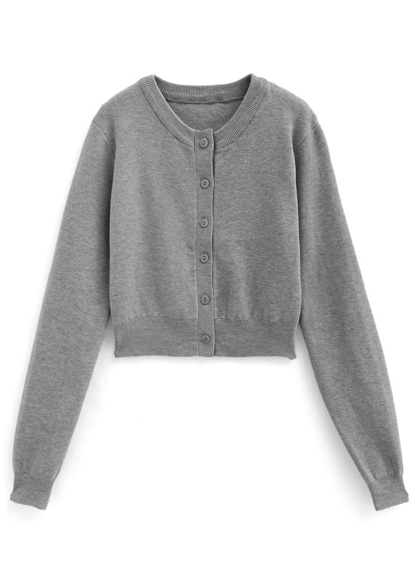 Cropped Knit Cardigan 短版針織開襟衫 [an1509] 11