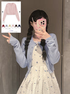 Cropped Knit Cardigan 短版針織開襟衫 [an1509] 17