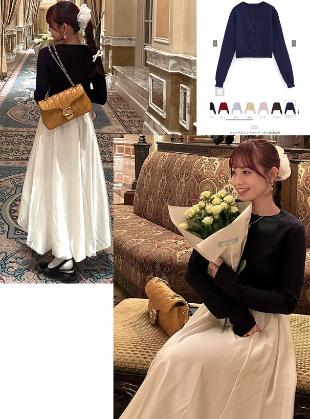 Cropped Knit Cardigan 短版針織開襟衫 [an1509] 18