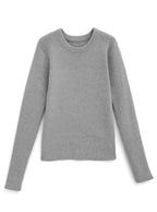 Crew Neck Ribbed Knit Top 圓領羅紋針織上衣 [an1648] 11