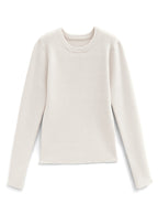 Crew Neck Ribbed Knit Top 圓領羅紋針織上衣 [an1648] 13