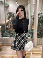 Crew Neck Ribbed Knit Top 圓領羅紋針織上衣 [an1648] 15