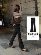 Stretch Flare Pants 彈性喇叭褲 [cu34] — image 2